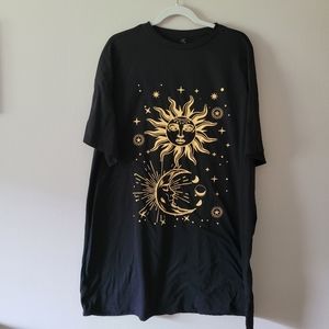 Shein Short sleeve tee-shirt dress